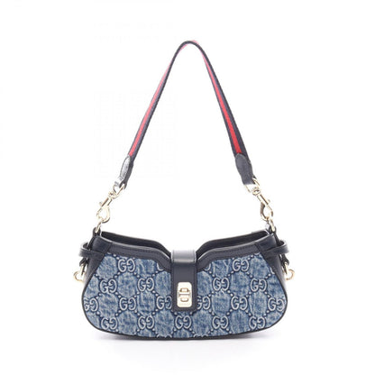Gucci Moonside GG Denim Blue Shoulder