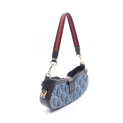 Gucci Moonside GG Denim Blue Shoulder — view 2
