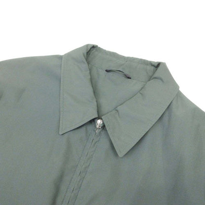 Hermes Vintage Series Button Swing Top Jacket Suede Leather 54 Green — view 4
