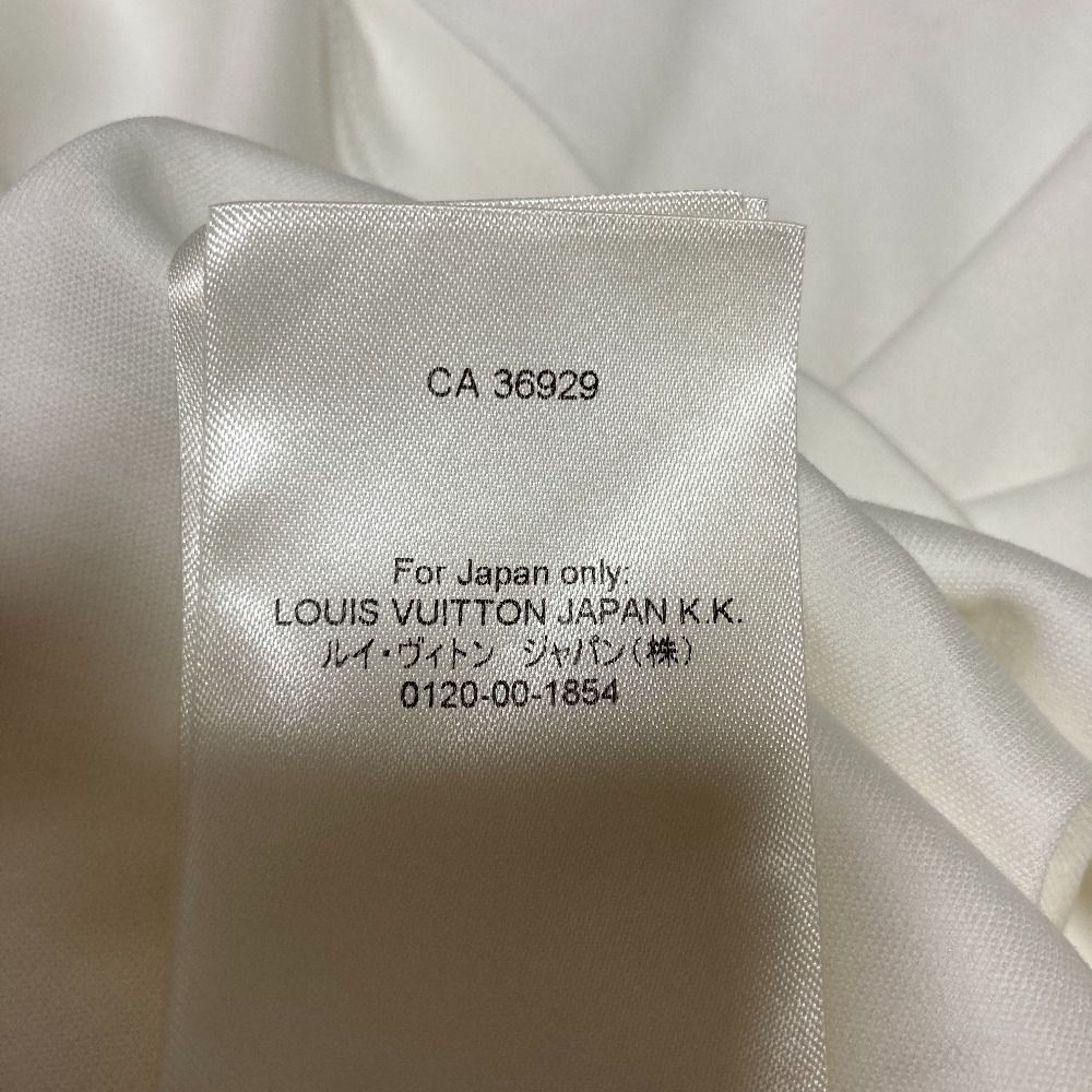 Louis Vuitton Chain Crew Neck T-Shirt Uol L White — view 8