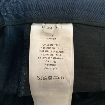 Gucci Michele Era Web Line Shorts 44 Navy — view 6