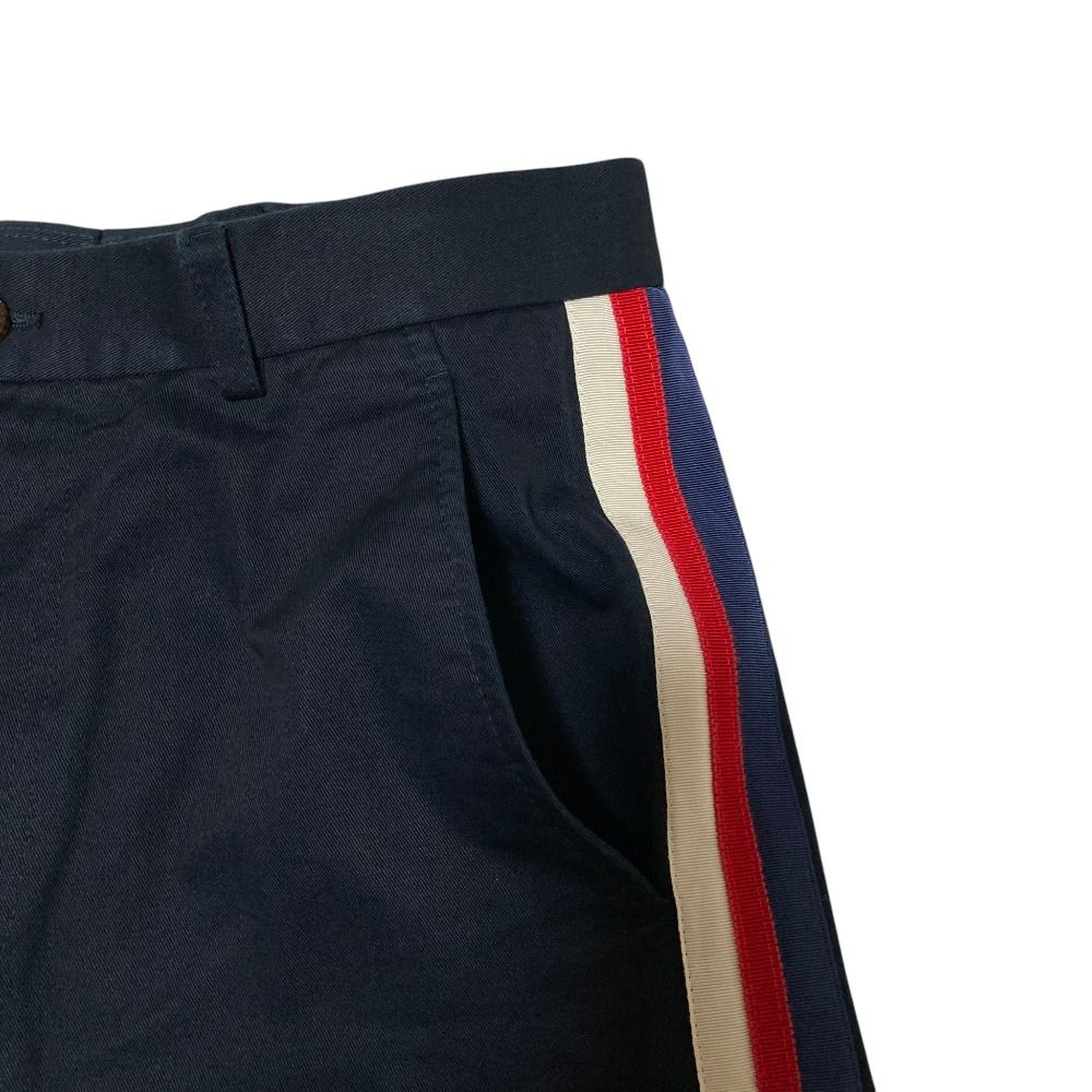 Gucci Michele Era Web Line Shorts 44 Navy — view 3