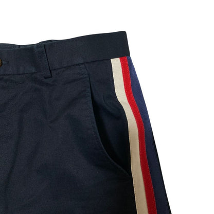Gucci Michele Era Web Line Shorts 44 Navy — view 3