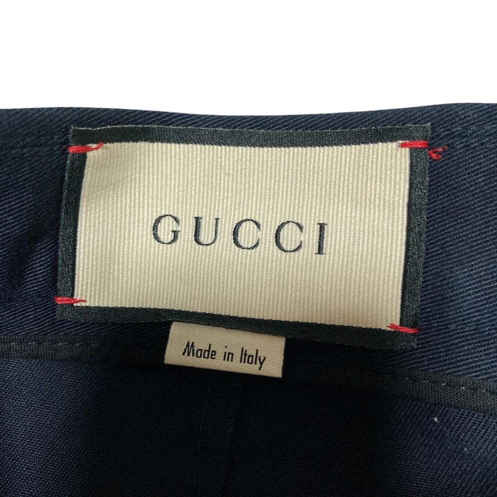 Gucci Michele Era Web Line Shorts 44 Navy — view 4