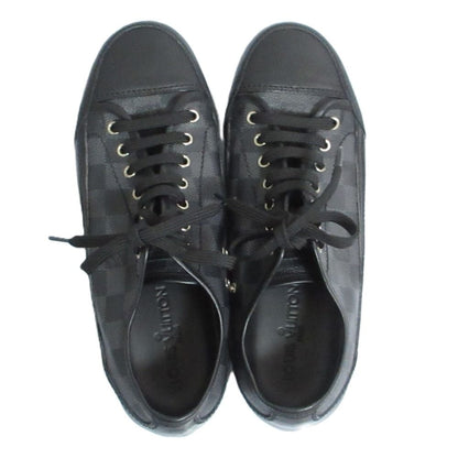 Louis Vuitton Damier Graphite Leather Sneakers 5.5 Black — view 4