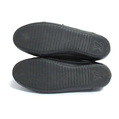 Louis Vuitton Damier Graphite Leather Sneakers 5.5 Black — view 8