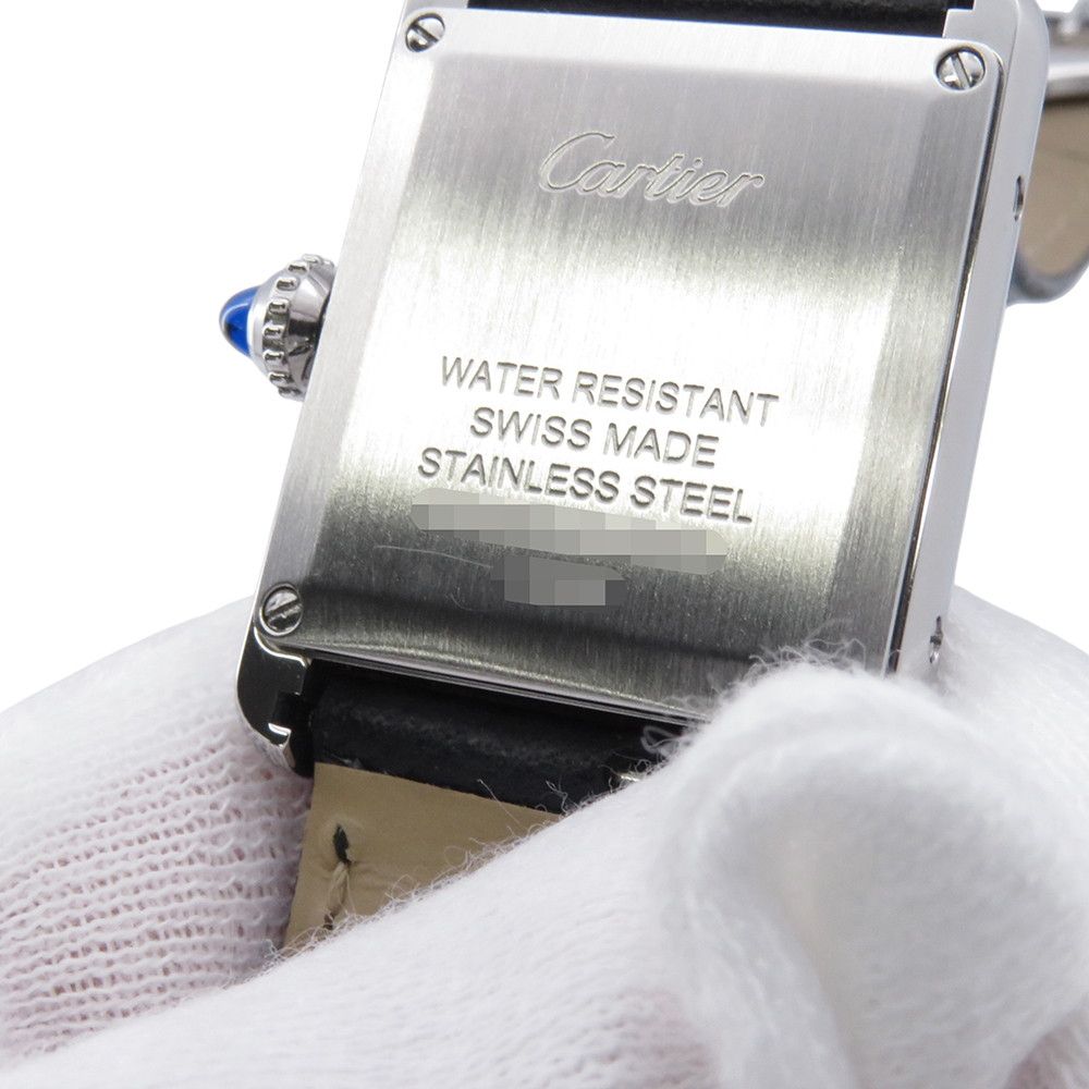 Cartier Tank Must SM Watch Silver Dial Quartz — view 8