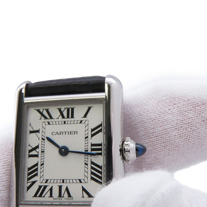Cartier Tank Must SM Watch Silver Dial Quartz — view 6