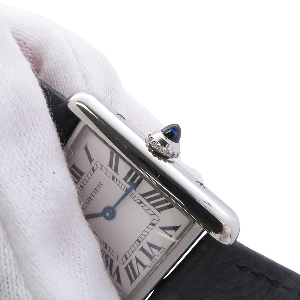 Cartier Tank Must SM Watch Silver Dial Quartz — view 5