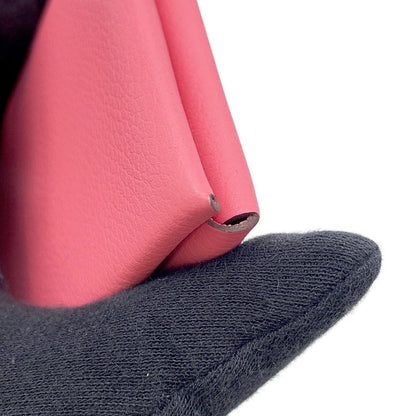 Hermes Card Case Calvi Rose Azale Color Business Holder — view 8