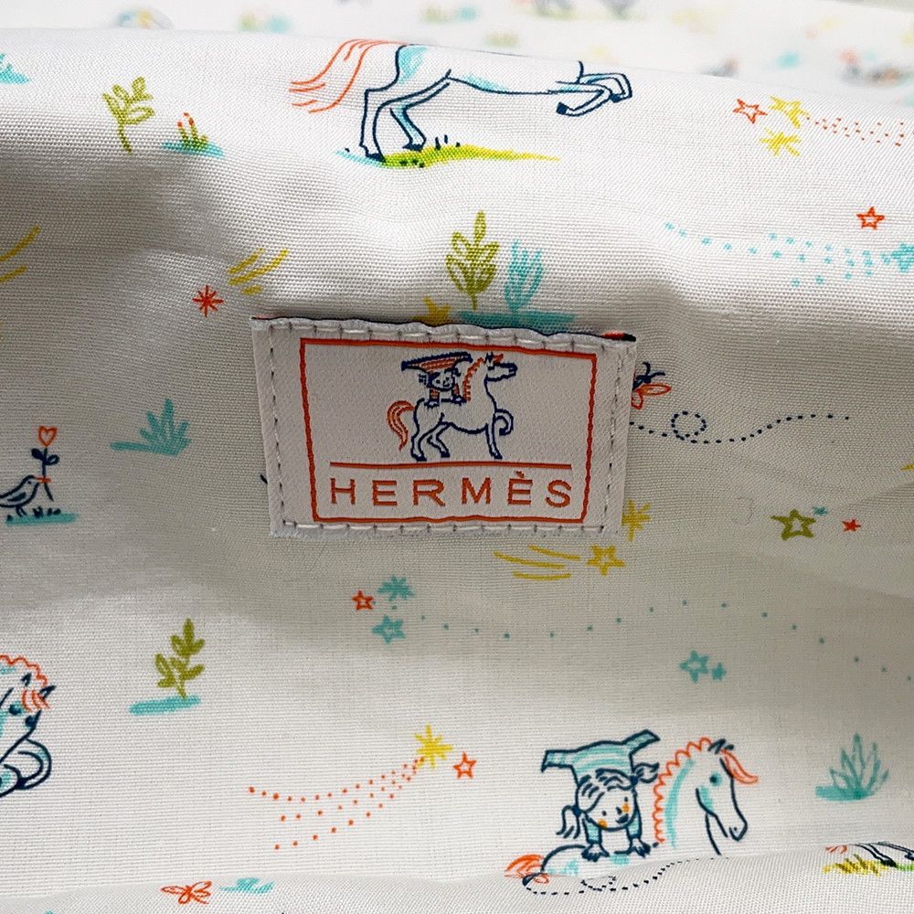 Hermes Pouch Cabrio Tougo MM Cotton Bath — view 7