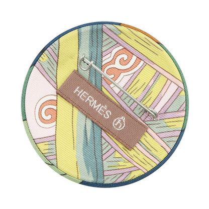 Hermes Brooch Petit Ash Silk Batch — view 3