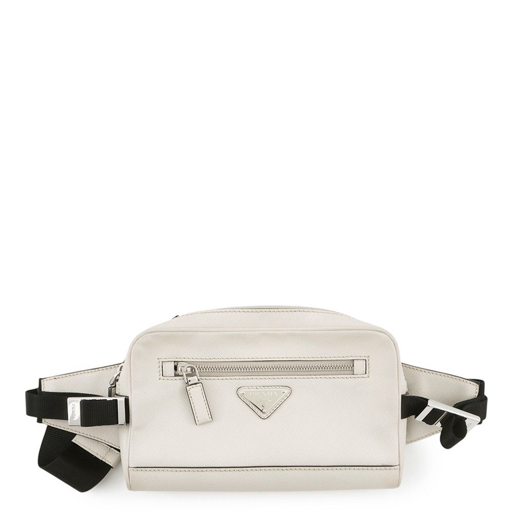 Prada Belt Bag Leather White