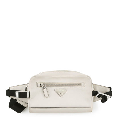 Prada Belt Bag Leather White