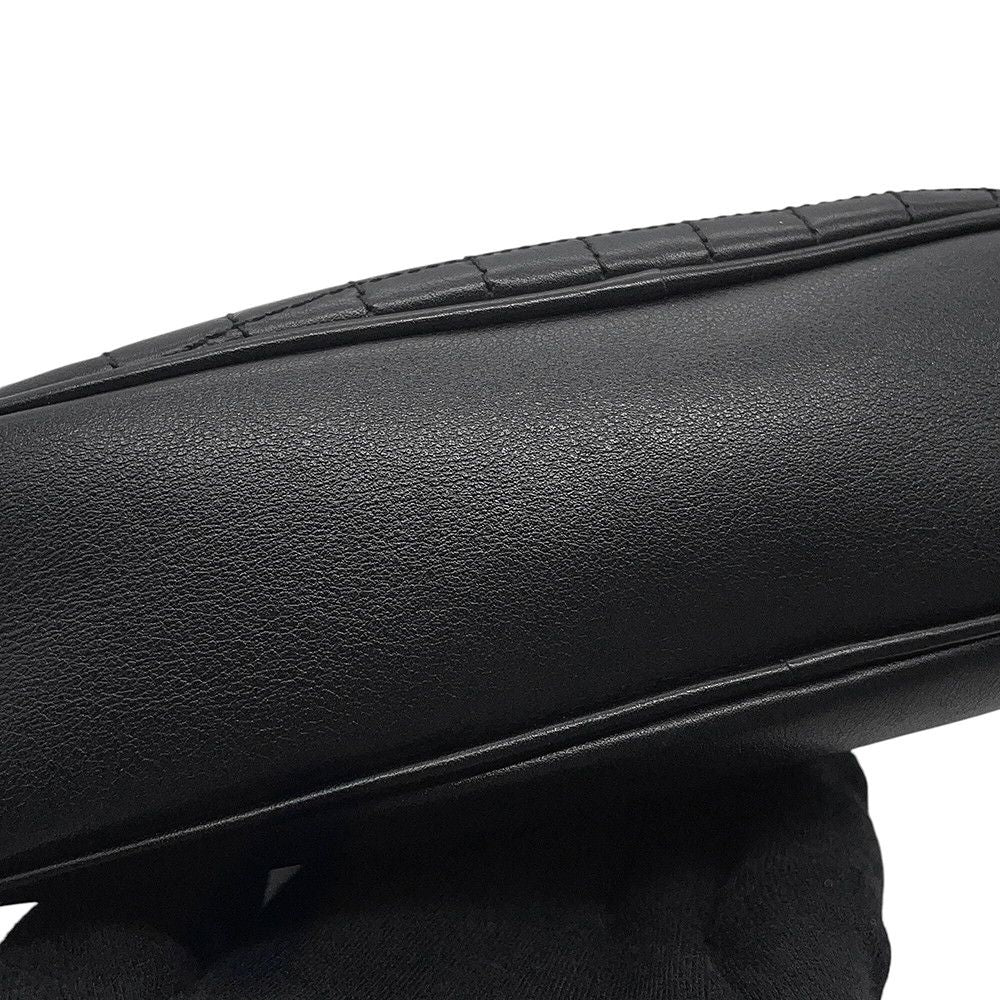 Celine Shoulder Bag C Charm Se Leather Black — view 6