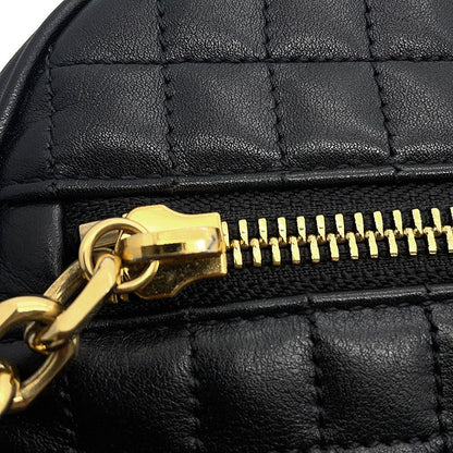 Celine Shoulder Bag C Charm Se Leather Black — view 9