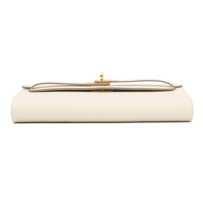Hermes Kelly Wallet Long Tougo Cles Gold Epsom — view 3