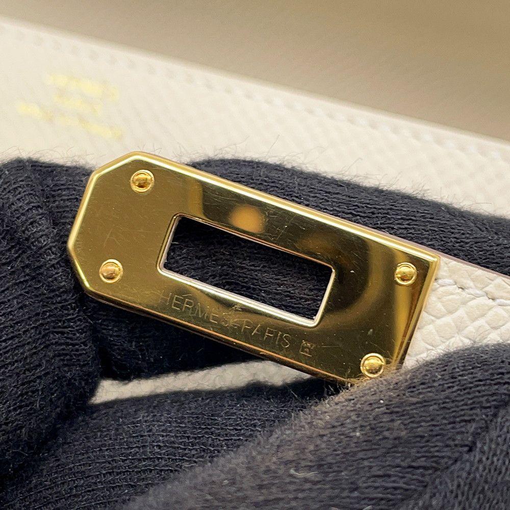 Hermes Kelly Wallet Long Tougo Cles Gold Epsom — view 7