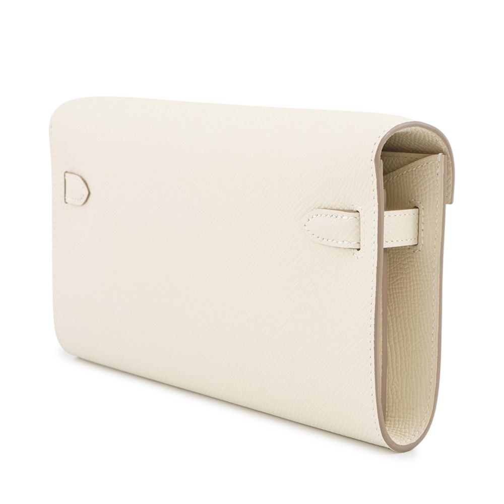 Hermes Kelly Wallet Long Tougo Cles Gold Epsom — view 2
