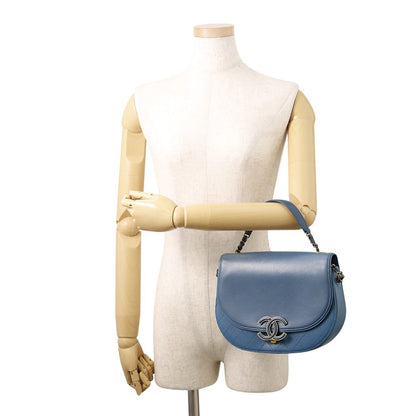 Chanel Chain Shoulder Bag Coco Cab Calfskin 2-Way — view 4