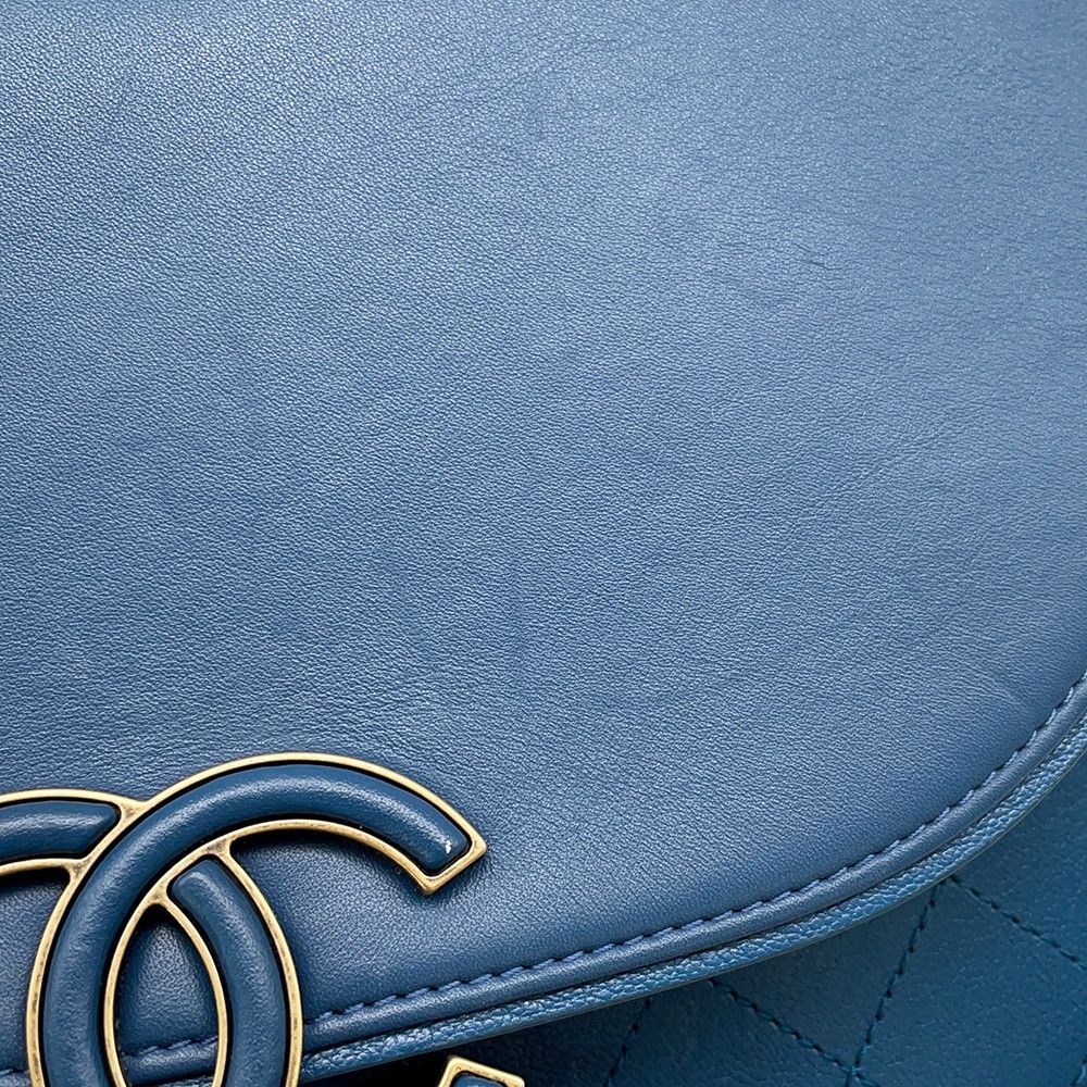 Chanel Chain Shoulder Bag Coco Cab Calfskin 2-Way — view 9