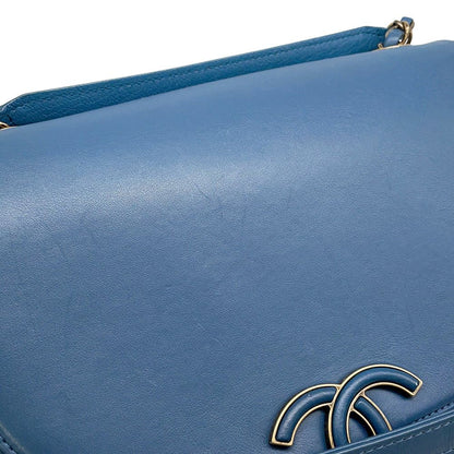 Chanel Chain Shoulder Bag Coco Cab Calfskin 2-Way — view 8