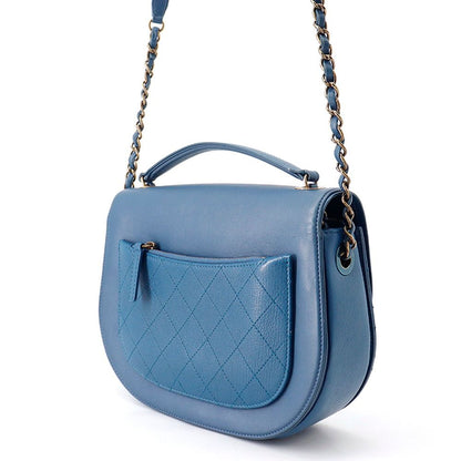 Chanel Chain Shoulder Bag Coco Cab Calfskin 2-Way — view 2