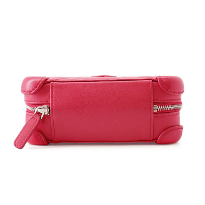 Chanel Chain Shoulder Bag Quilted CC Logo Lambskin — view 3