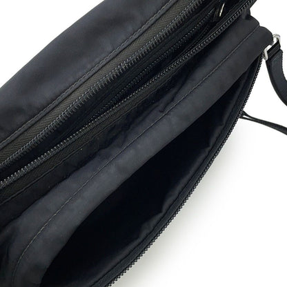 Prada Belt Bag Triangle Logo Nylon Black — view 7