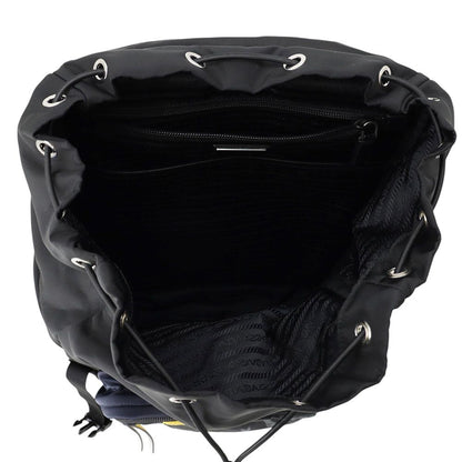 Prada Backpack Camouflage Nylon Black — view 5