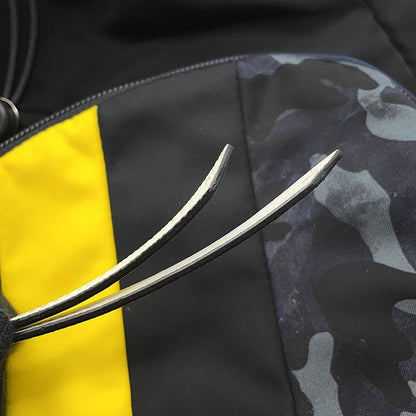 Prada Backpack Camouflage Nylon Black — view 9