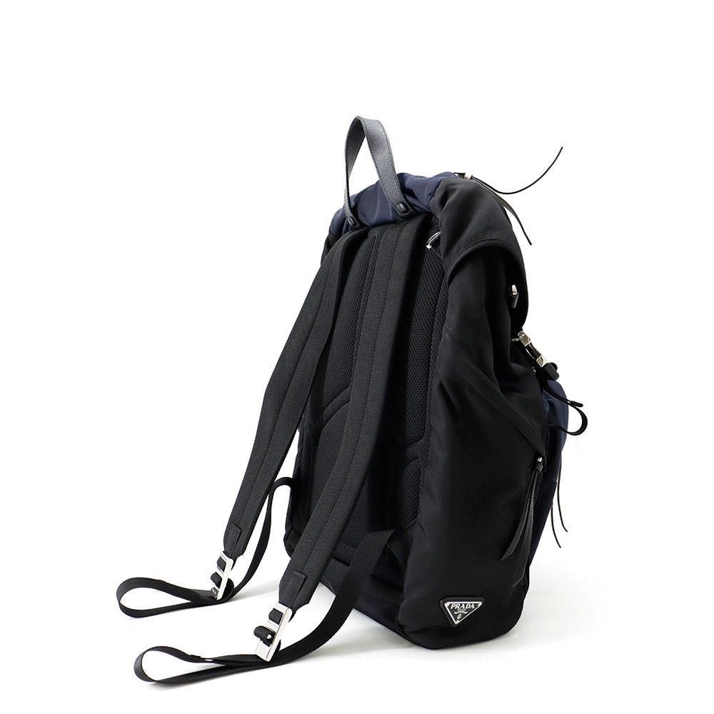 Prada Backpack Camouflage Nylon Black — view 2