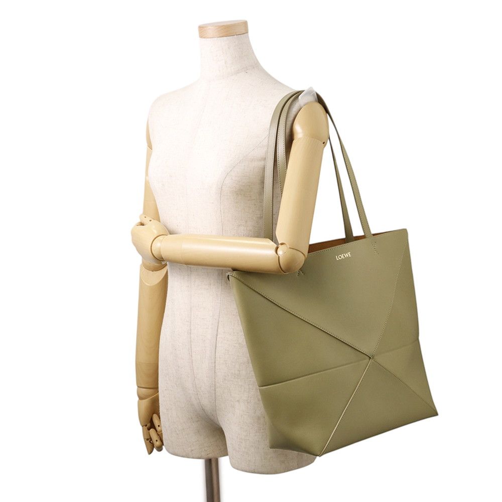 Loewe Tote Puzzle Fold Leather — view 4