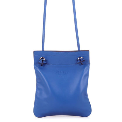 Hermes Shoulder Bag Sac Aline Mini Blue France Silver Swift