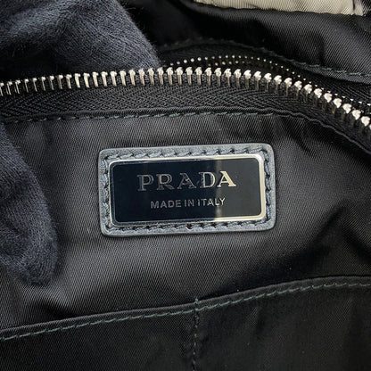 Prada Tote Print Re-Nylon Padded Nylon — view 9
