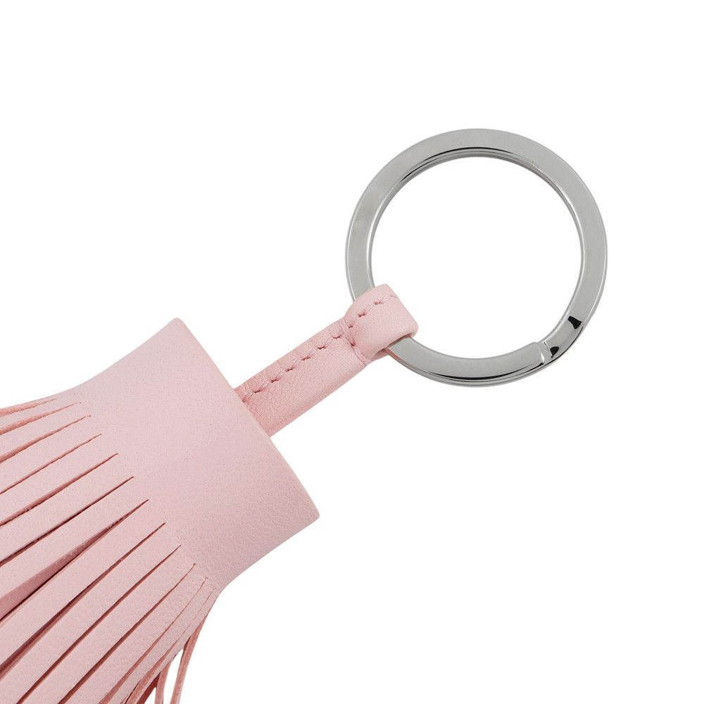 Hermes Key Holder Carmen Rose Sakura Silk Lambskin — view 4