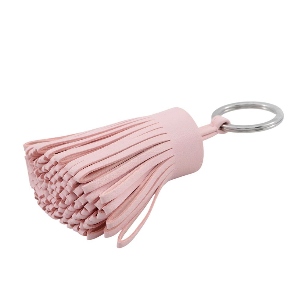 Hermes Key Holder Carmen Rose Sakura Silk Lambskin — view 2
