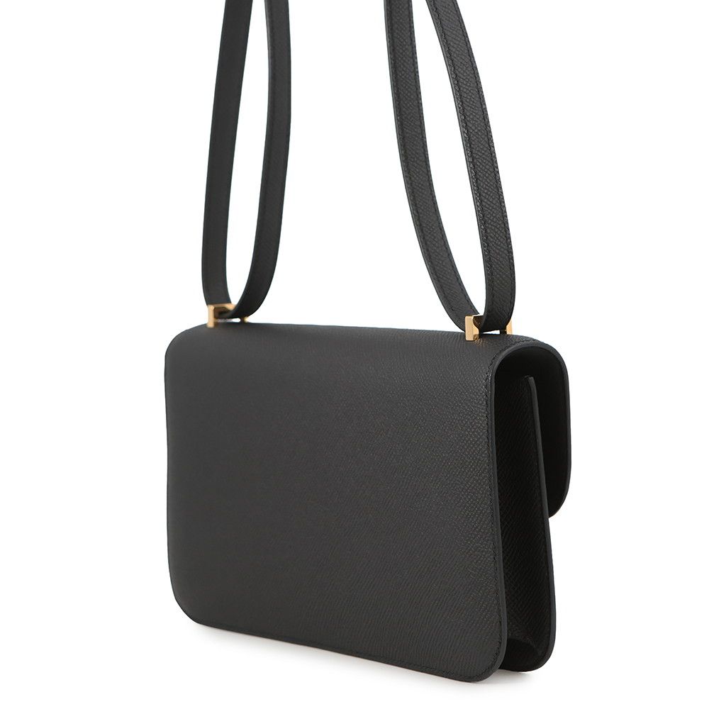 Hermes Constance Elan Miroir Black Gold Epsom — view 2