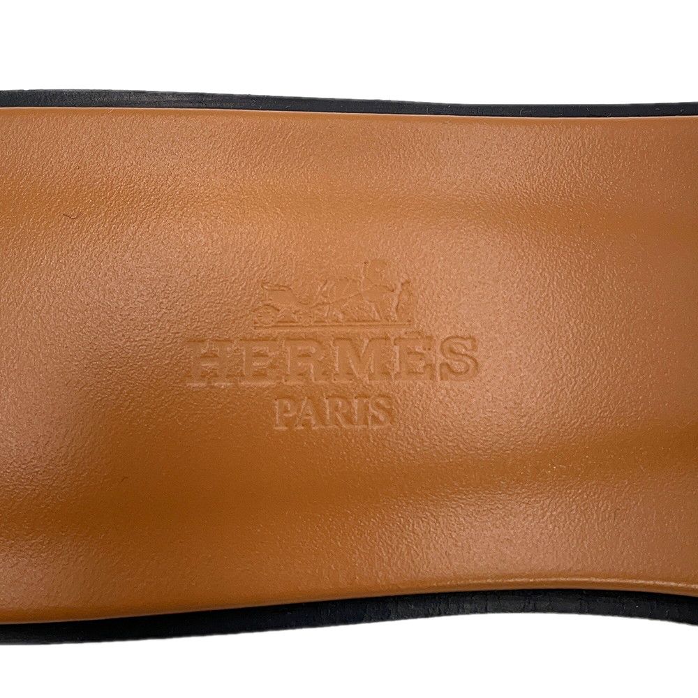 Hermes Sandals Oran Denim 36 Shoes — view 5