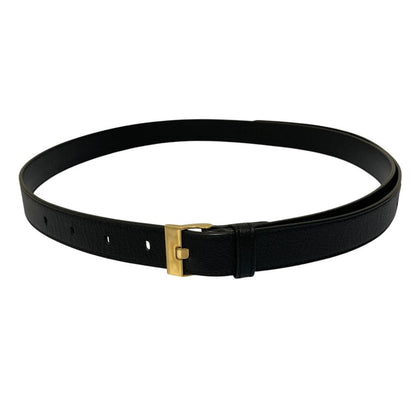 Bottega Veneta Intrecciato Leather Belt 80 cm 32 Inch Black