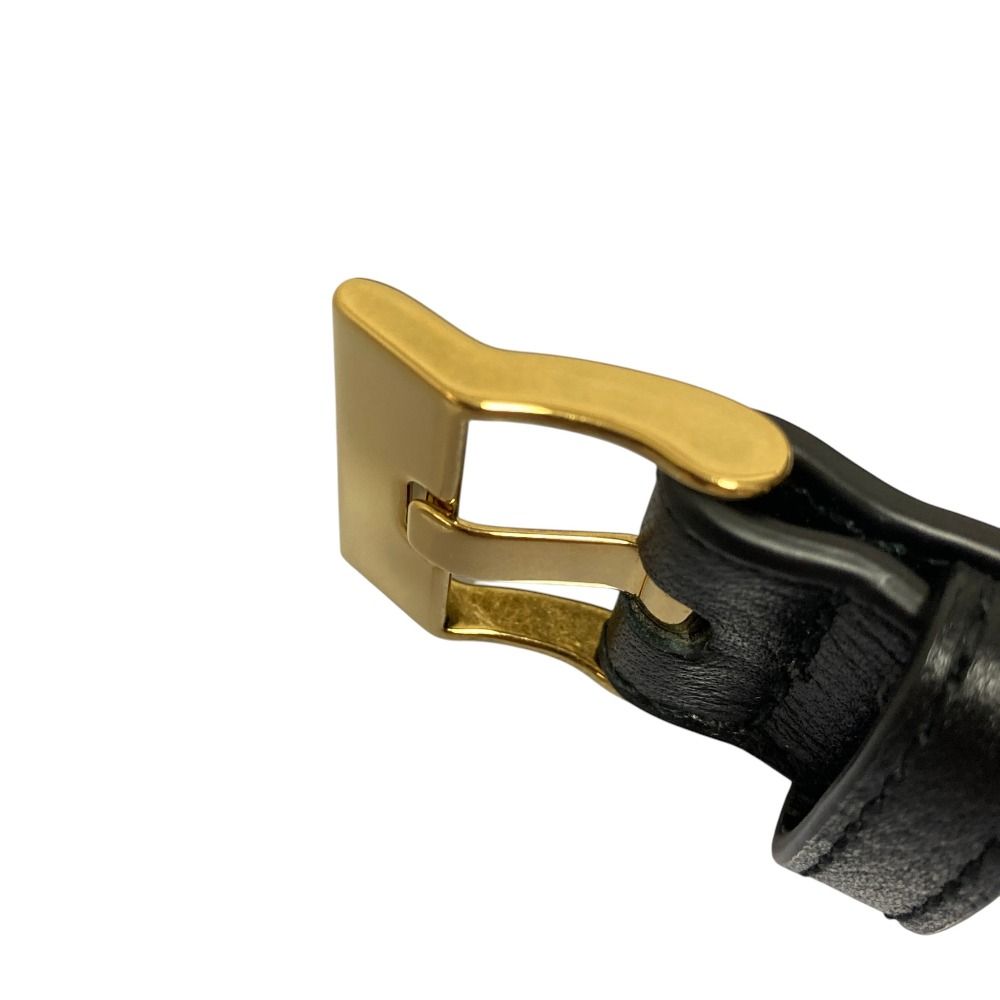 Bottega Veneta Intrecciato Leather Belt 80 cm 32 Inch Black — view 7