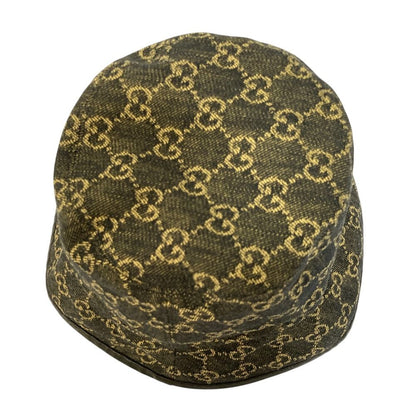 Gucci GG Jacquard Denim Bucket Hat M 58 cm Black — view 4