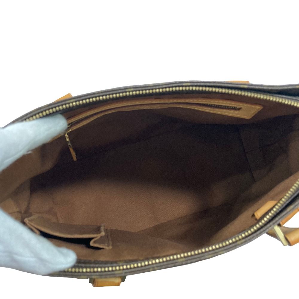 Louis Vuitton Cabas Piano Monogram Tote Brown — view 6