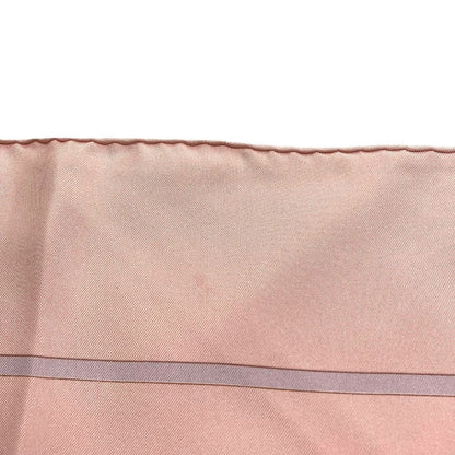 Hermes Carre 90 Boogie Woogie Silk Scarf Pink — view 4