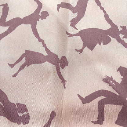 Hermes Carre 90 Boogie Woogie Silk Scarf Pink — view 6
