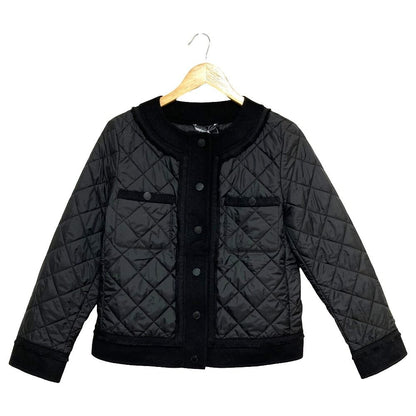 Max Mara Weekend Wkdferro Quilted Jacket 40 Black
