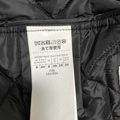 Max Mara Weekend Wkdferro Quilted Jacket 40 Black — view 9