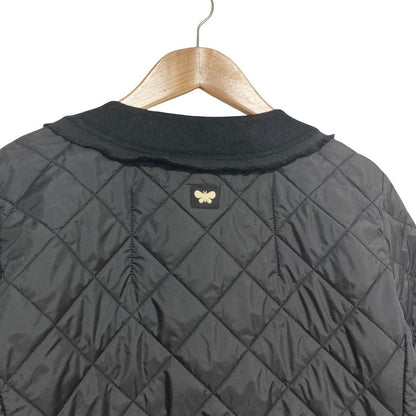 Max Mara Weekend Wkdferro Quilted Jacket 40 Black — view 4