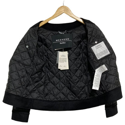 Max Mara Weekend Wkdferro Quilted Jacket 40 Black — view 3