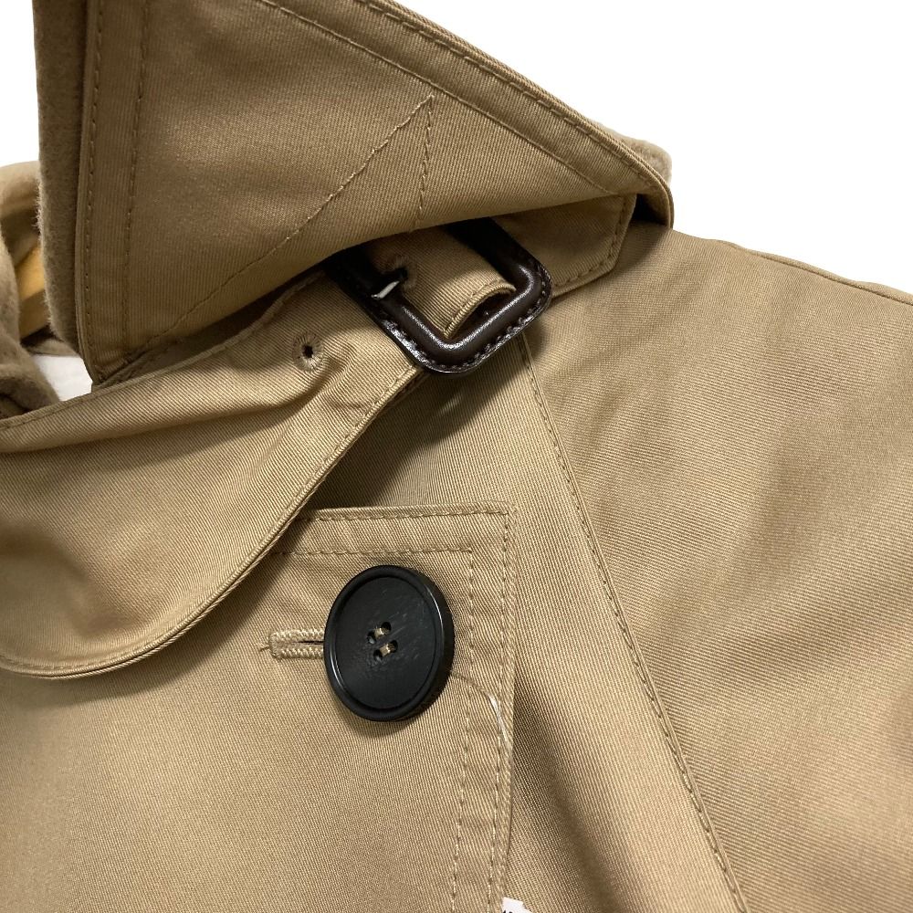 Max Mara Weekend Wkdmanna Quilted Trench Coat 36 Beige — view 6